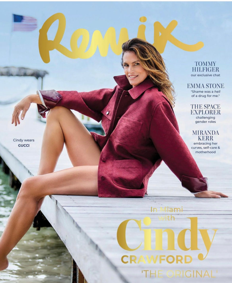 Cindy Crawford for Remix Magazine